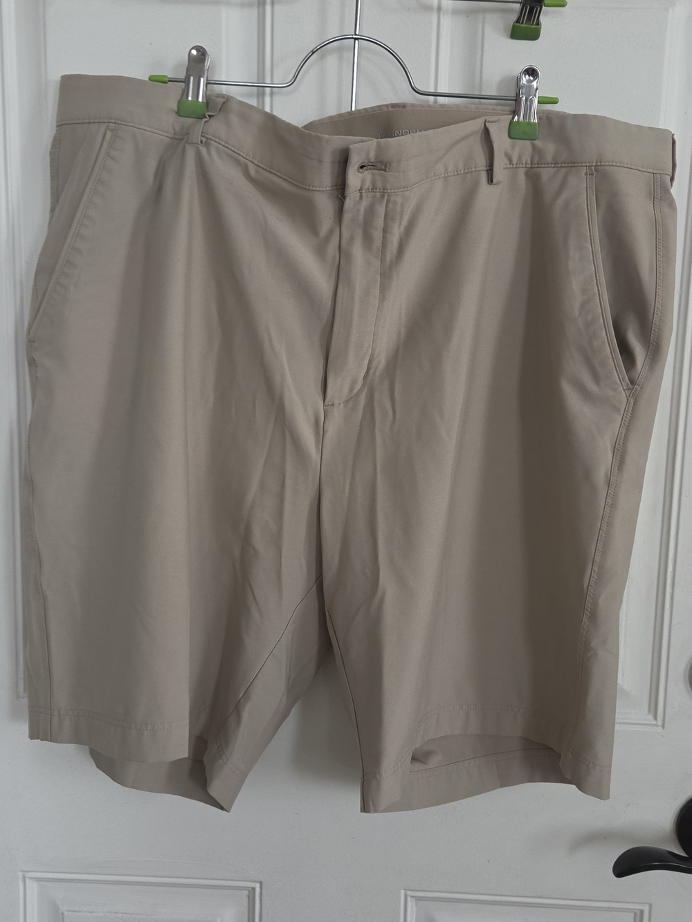 Greg Norman Collection Khaki Performance Hybrid Shorts